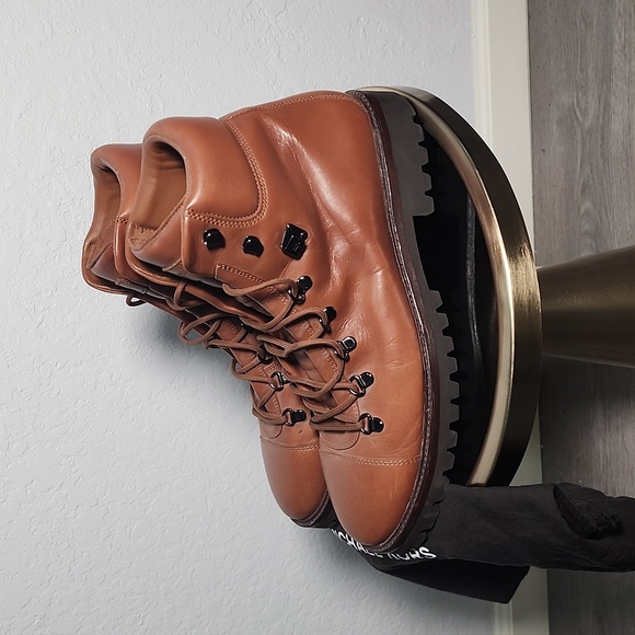 USED Michael Kors Leather Boots. Incredibly comfy boots with beautiful color. - Picture 3 of 16